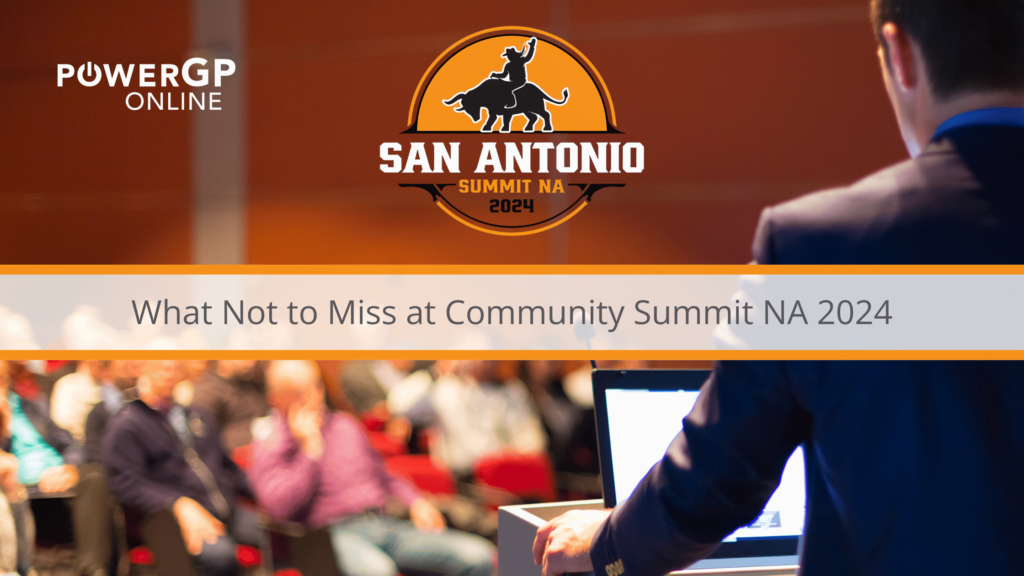 Dynamics GP Community Summit NA 2024